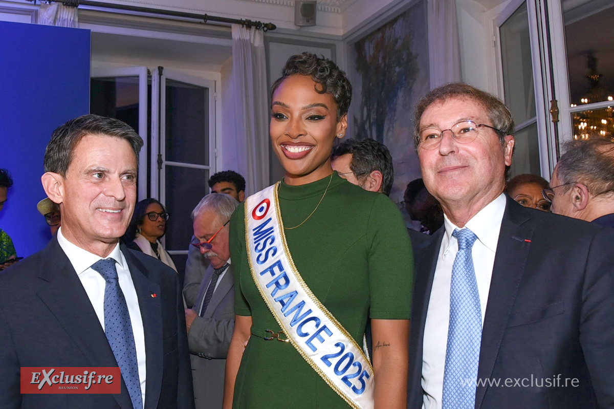 Manuel Valls, Angélique Angarni-Filopon, et Pascal de Izaguirre, président de Corsair